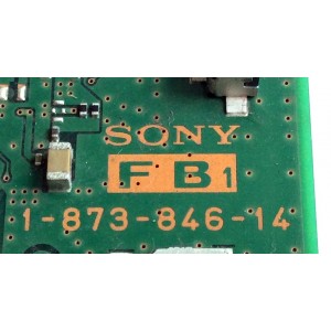 MAIN / SONY A1419001A / A-1419-001-A / 1-873-846-14 / PARTE SUSTITUTA A-1257-460-A / MODELOS KDL-40W3000 / KDL-46W3000 / KDL-52W3000 / KDL-52WL130